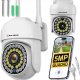 OBROTOWA KAMERA WIFI IP ZEWNĘTRZNA 5MP QHD MONITORING ZOOM DETEKCJA QUAD HD 1