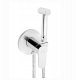 Bateria bidetowa Ferro BNS66P / NOSTRIS / BAT. BIDETOWA PODTYNK Z ZESTAWEM CHROM 1