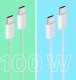 Kabel USB Kruger&Matz Kabel USB typu C - USB typu C 100 W 1,5 m zielony Basic 6