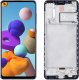 Wyświetlacz do Samsung Galaxy A21s LCD SM-A217 Ekran Ramka 1