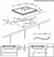 Płyta grzewcza AEG Płyta indukcyjna 60 cm 4 strefy Flex z mostkiem ramka SuperFlat 6
