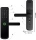 ZAMEK ELEKTRONICZNY KLAMKA DO DRZWI CZARNA NA KOD SZYFR ODCISK PALCA TTLOCK 11