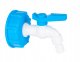 Geko Zestaw – IBC nakrętka S60x6 + kran 1/2" – zawór (125) 4