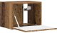 vidaXL Szafka pod telewizor Stare drewno 60 x 31 x 29.5 cm 5