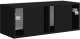 vidaXL Szafka pod telewizor czarna 60 x 31 x 29.5 cm 8