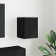 vidaXL Szafka pod telewizor Czarny 30 x 31 x 40 cm 1