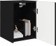 vidaXL Szafka pod telewizor Czarny 30 x 31 x 40 cm 3
