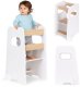 Ecotoys Pomocnik kuchenny kitchen helper regulowany podest dla dziecka 1