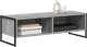 vidaXL Szara szafka pod telewizor 100 x 36.5 x 30.5 cm 3