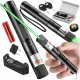 LASER WSKAŹNIK LASEROWY MOCNY ZIELONY PUNKTOWY AKUMULATOR ŁADOWARKA 4w1 2