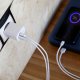 SZYBKA ŁADOWARKA SIECIOWA DO TELEFONU 2xUSB QUICK CHARGE ZESTAW KABEL 3w1 5