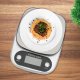 Waga kuchenna MEMFLOW Waga kuchenna 5000g 0,1g srebrny/szary 5 kg 10