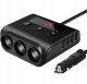 Rozdzielacz Gniazda Zapalniczki 12-24V 4x USB 3.0QC + 3 Gniazda Woltomierz 1