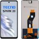 Wyświetlacz do Tecno Spark 20 LCD KJ5 / KJ5n Ekran 1