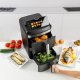 Frytkownica beztłuszczowa Taurus FRYTKOWNICA BEZTŁUSZCZOWA FRYTOWNICA AIR FRYER Duo Slim 13L 2800W 5