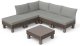 Keter Komplet mebli ogrodowych modułowy Elements 5w1 Signature dla 5 osób Walnut 1