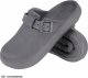 Reis BCTEX Klapki damskie TEX made of EVA material slip-on adjustable with a buckle contoured sole protects the foot - gray/steel 37 1