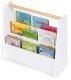 Ecotoys Biblioteczka dziecięca Montessori regał na książki organizujący 3 poziomy biały 8