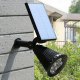 LAMPA SOLARNA LED WBIJANA OGRODOWA CZUJNIK ZMIERZCHU DO OGRODU REFLEKTOR 5
