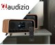 Radio Audizio Radio DAB+ i FM w stylu retro jasne drewno one size 2