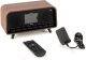 Radio Audizio Radio DAB+ i FM w stylu retro Desio ciemne drewno one size 6