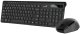 Klawiatura + mysz Genius GENIUS zestaw klawiatury + mysz SlimStar 8230 bezprzewodowy zestaw CZ+SK czarny 1