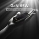 Ładowarka GaN 65W 1xUSB-C 1xUSB-A Czarna 2