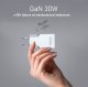 SZYBKA ŁADOWARKA SIECIOWA USB-C+A 30W GaN Slim DO TELEFONU/TABLETU Type-C biała 11