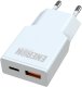 SZYBKA ŁADOWARKA SIECIOWA USB-C+A 30W GaN Slim DO TELEFONU/TABLETU Type-C biała 2