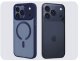 Hello Case Etui Do Magsafe do iPhone 17 Pro Max (Granatowy, Pancerne, Matowy) Szkło 4