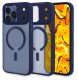 Hello Case Etui Do Magsafe do iPhone 17 Pro Max (Granatowy, Pancerne, Matowy) Szkło 7