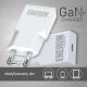 SZYBKA ŁADOWARKA SIECIOWA USB-C 20W GaN Slim DO TELEFONU/TABLETU BIAŁA 10