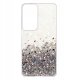 krainaGSM Etui do Samsung A17 5G Etui brokatowe plecki + szkło ochronne 9H 5