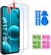 krainaGSM Etui do Samsung A17 | 5G CASE WZMACNIANE CZARNE PANCERNE 2x SZKŁO 6