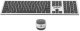 Klawiatura + mysz Manhattan 180788 Bezprzewodowy QWERTY Czarno-Srebrny (MHT_180788) 4
