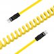 Kabel USB USB-C - USB-C 1.5 m Żółty (NL4992) 93