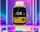 Smartwatch zegarek damski męski gumowy pasek sport bluetooth rozmowy złoty 3