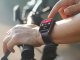 Smartwatch zegarek damski męski gumowy pasek sport bluetooth rozmowy złoty 6