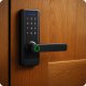 ZAMEK ELEKTRONICZNY KLAMKA DO DRZWI CZARNA NA KOD SZYFR ODCISK PALCA TTLOCK 2