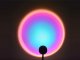 Projektor lampka zachód wschód imitacja słońca metalowa led rgb usb + pilot 4