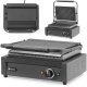 Hendi Grill elektryczny kontaktowy z ryflowaną płytą 340x235 mm 2200 W 1