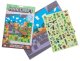 Minecraft Reusable Sticker set - Create your scene - 2 scenes included 2