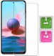 krainaGSM Etui Czarny Matowy Silikon Slim do Xiaomi Redmi Note 10 | 10s + SZKŁO 9H 9