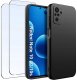 krainaGSM ZESTAW Etui do Xiaomi Redmi Note 10|10s Matowy Silikon Slim 2 SZTUKI SZKŁO 1