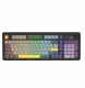 Klawiatura gamingowa mechaniczna AK980-V2 Gift switches-Black-Model-With-Screen RGB 1