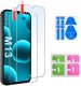 ZESTAW Etui do Samsung M13 Matowe Silikon Slim + 2 SZTUKI SZKŁO 8