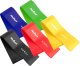 Rebel Zestaw gum do ćwiczeń TPE - Mini Band L, 2.3-18.2 kg, 5 gum, kolorowy 28