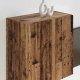 vidaXL Szafka pod telewizor Stara deska 59,5 x 31 x 60 cm 4