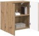 vidaXL Szafka pod telewizor Dąb rzemieślniczy 59,5 x 31 x 60 cm 3