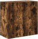 vidaXL Szafka pod telewizor Wędzone dębowe 59,5 x 31 x 60 cm 2